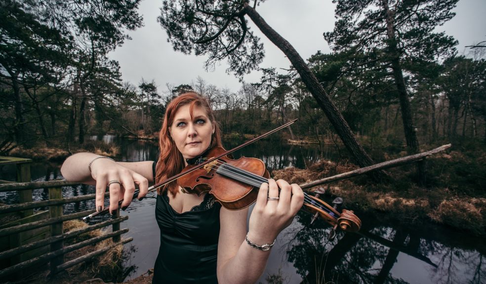 Julia Iddon, violinist. Photo: Matt Austin.