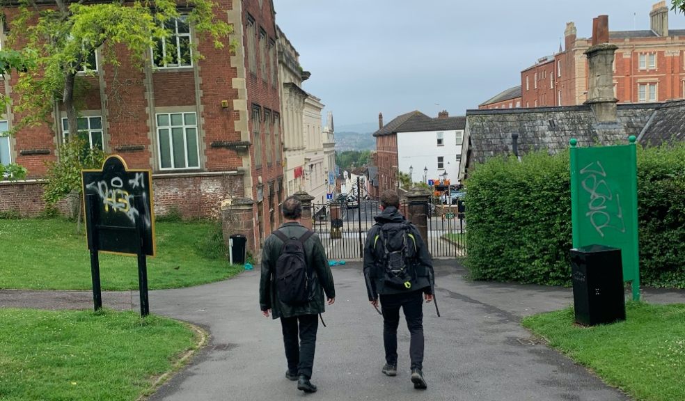 Julian House outreach workers in Exeter