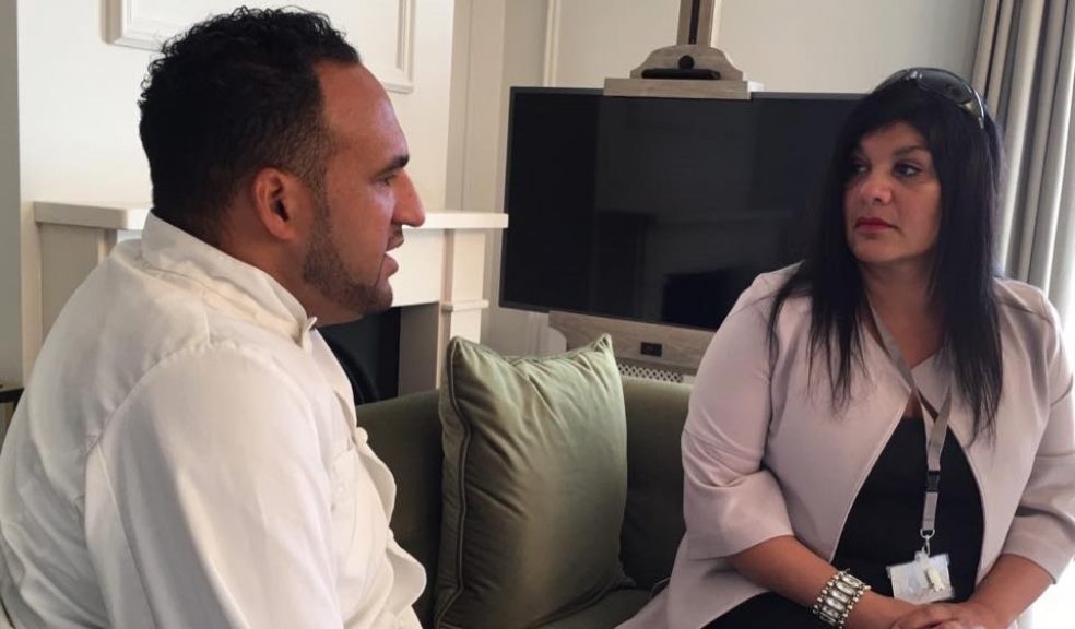 Michael Caines Speaks to Former BBC Reporter Kally Adderkin-Hall