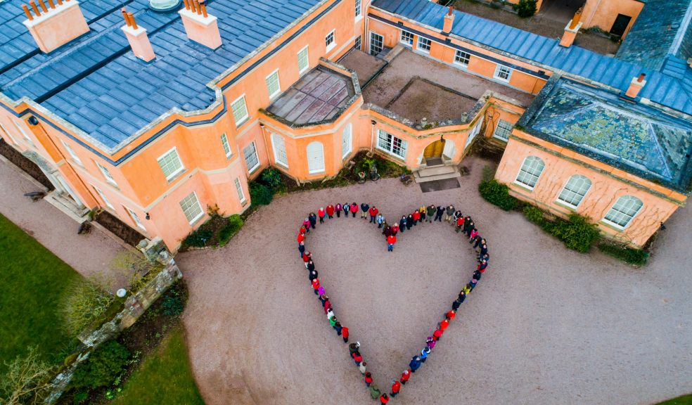 Killerton staff and volunteers gather