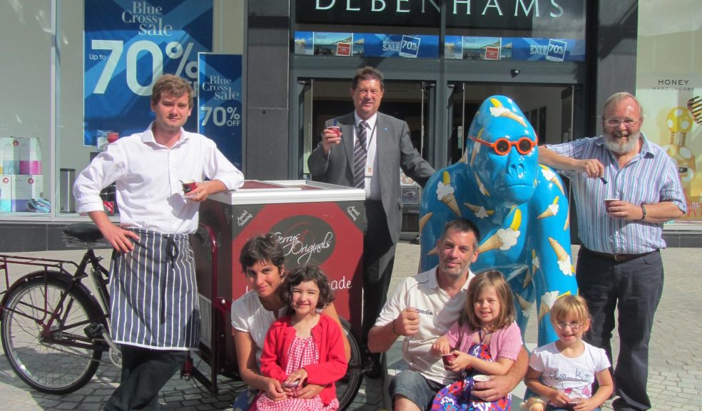 Cool Ice Cream Bananas arrives in Princesshay
