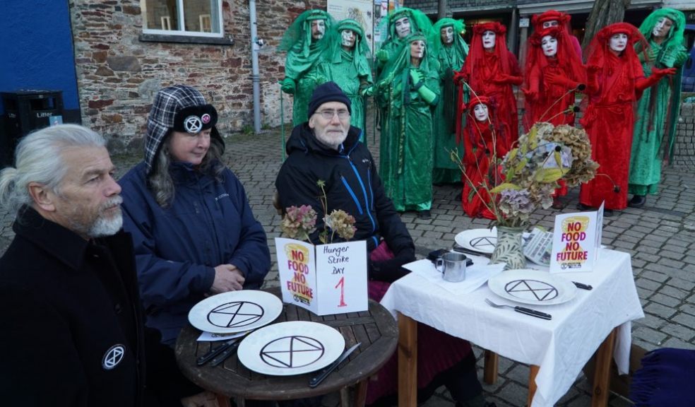 L-R: Colin Moorel, Helen Swan, Stefan Karpik and the Red and Green Rebels