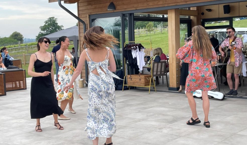 Guests enjoyed live music