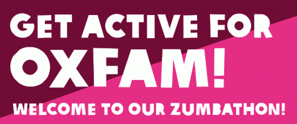 Get Active for Oxfam - Join our Zumbathon!