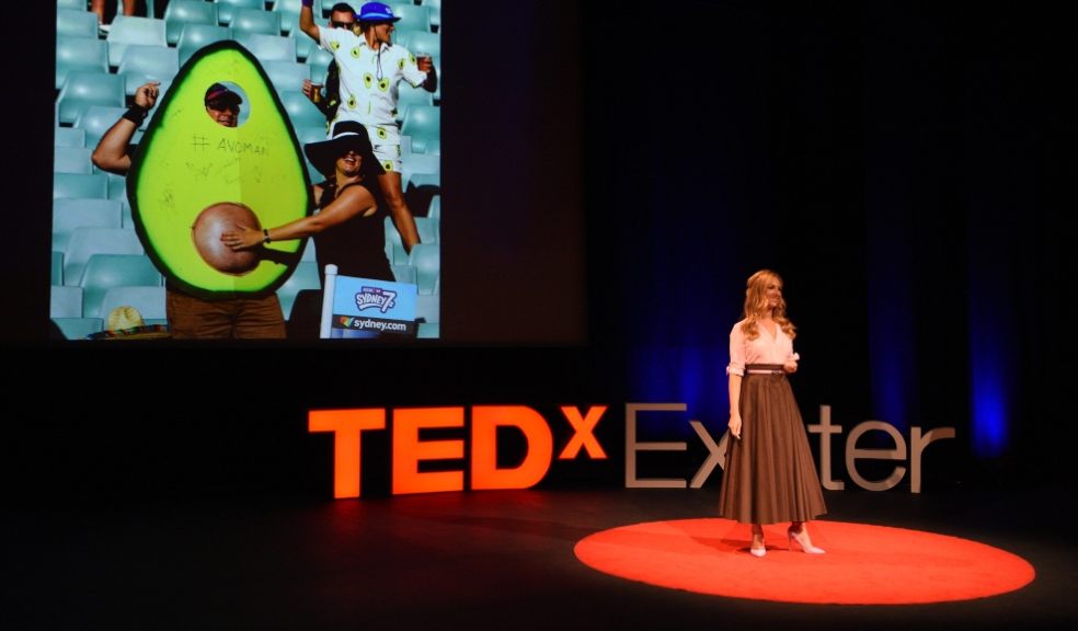 Lucy Clayton. Photo: Matt Round Photography/TEDxExeter 2019