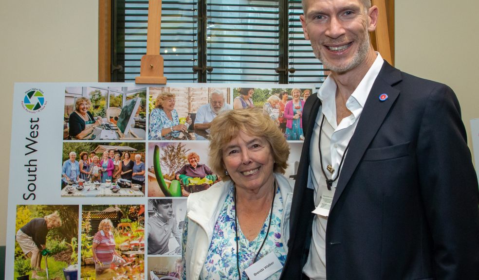 Patient Brenda Walker with Photographer Patrick Dixon