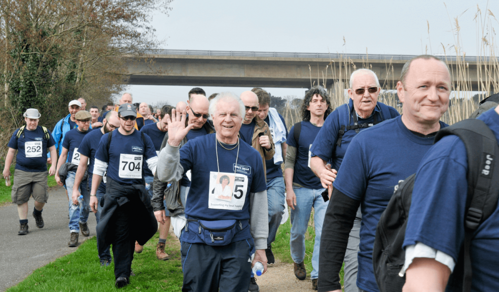 Jack Carter at Hospiscare's Men's Walk