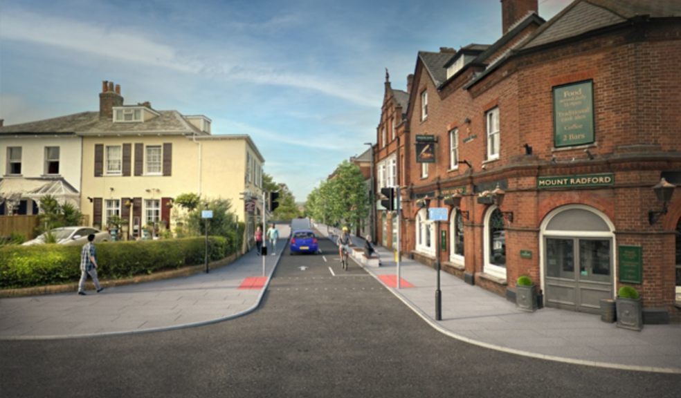 Magdalen Road layout - artist impression