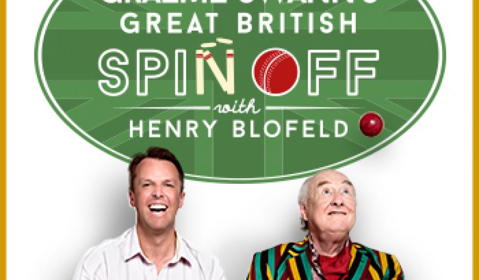 Graeme Swann’s “Great British Spin Off” with Henry Blofeld, Saturday.