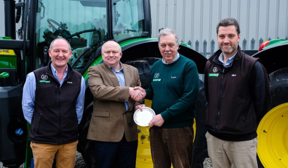 Photo: General Manager, Peter Endacott – Jodie Ibbotson, Divisional Sales Manager – Owner & Director Roger Prior, Turf Business Manager, Elliot Prior