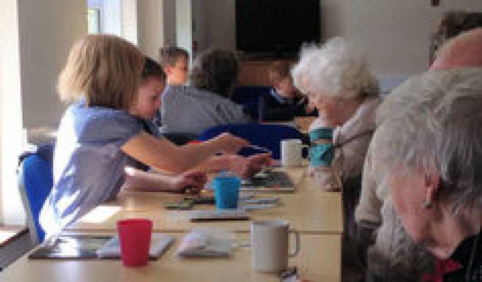 Children at the Memory Cafe