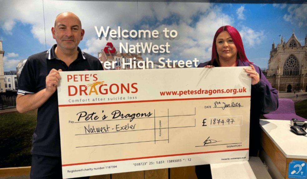 Simon Maddocks and Team Member from NatWest Exeter