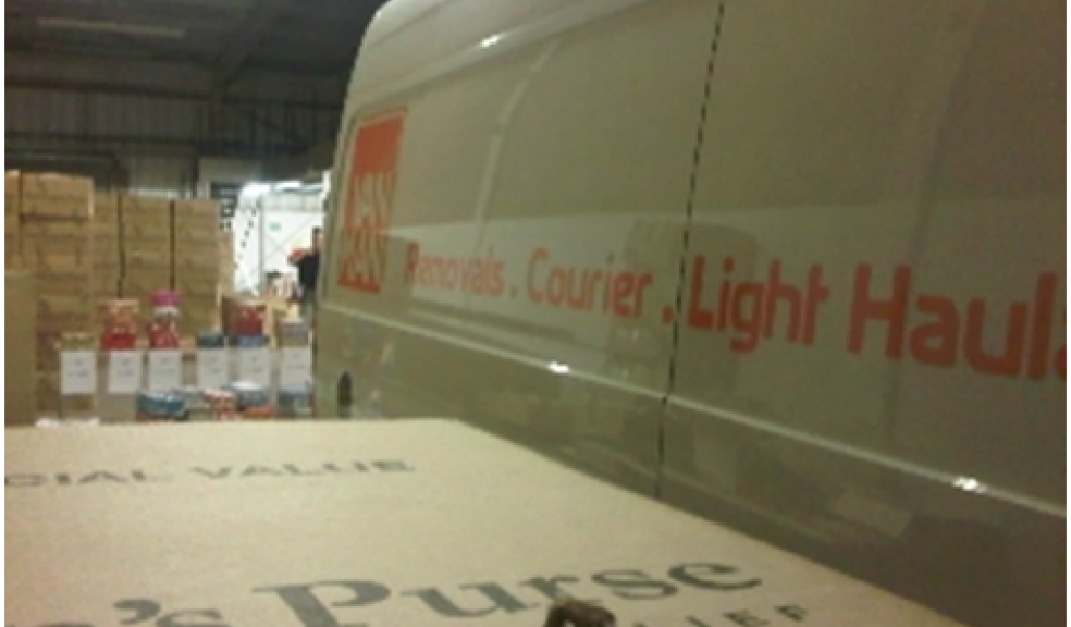 Van Man at Operation Christmas Child’s Exeter depot in 2011
