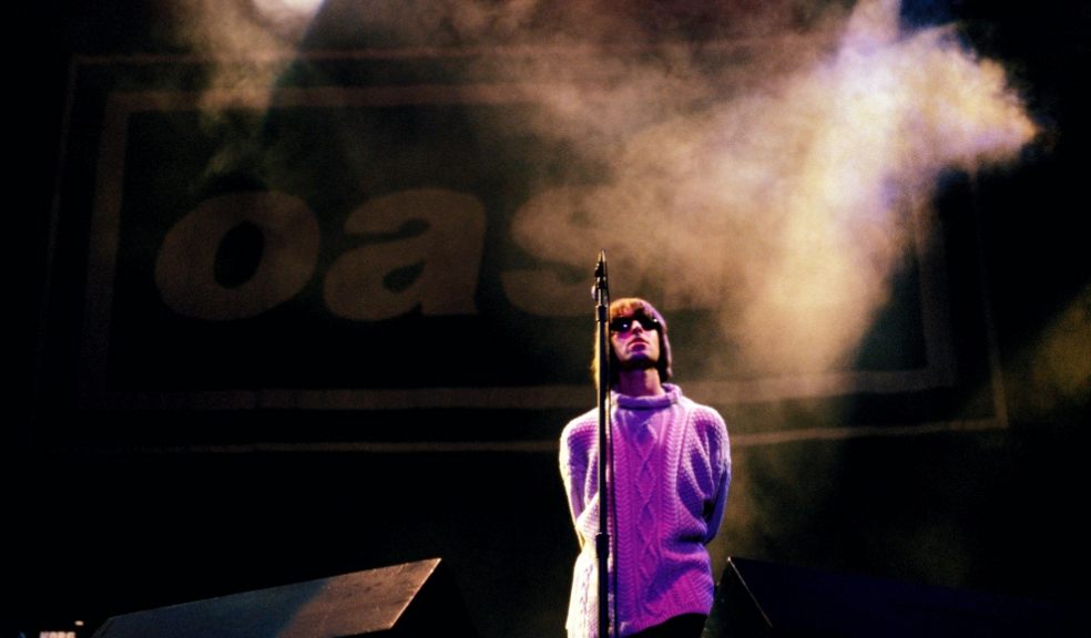 OASIS KNEBWORTH 1996. CREDIT ROBERTA PARKIN