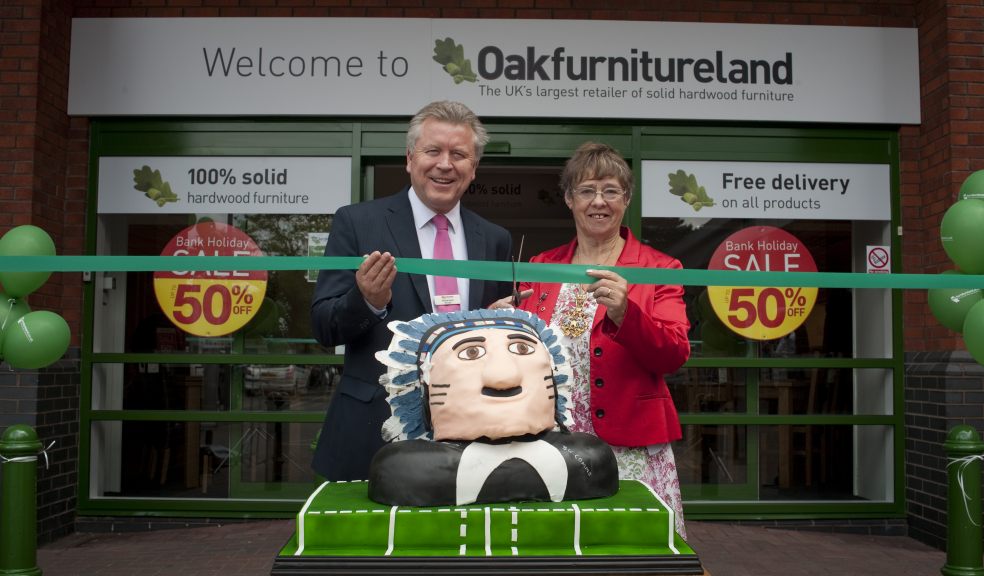 Mike Smith, Exeter store manager and Lord Mayor of Exeter