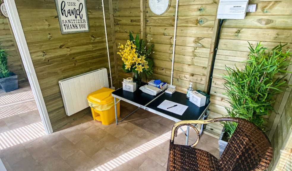 New summer house for Exeter care home visitors