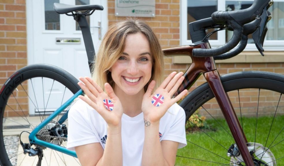 Olympic gold medallist Elinor Barker launches the Persimmon Homes Stay Active pack