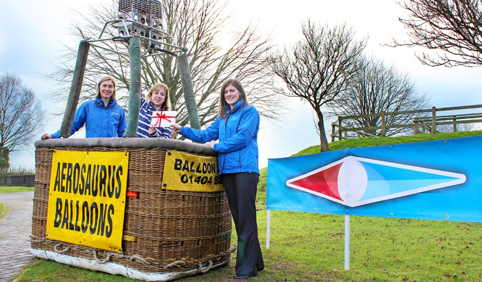 Winner, Jenn Whitehorn claims her prize at Westpoint Exeter