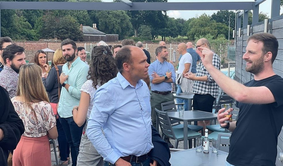 Get together on a roof terrace