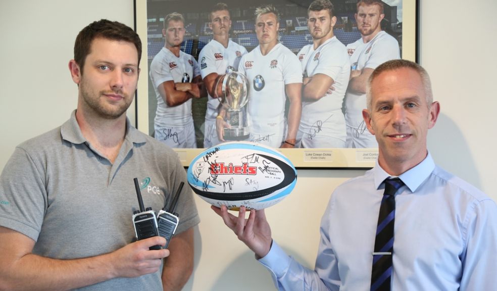 Engineer Robin Broom and sales executive Alan Macdonald-Brown