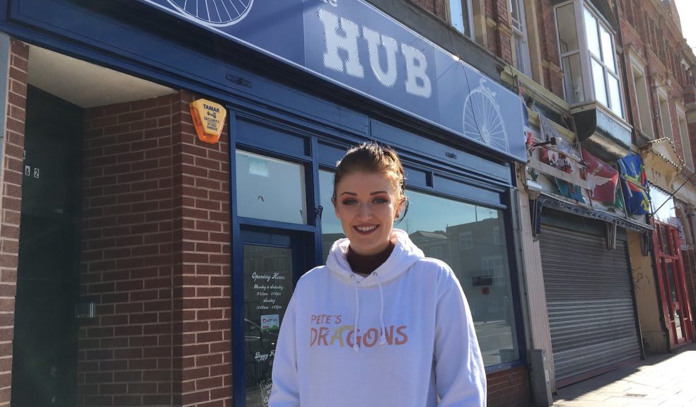 Louise Hancock, 23, from Exmouth, will manage the Pete’s Dragons shop in Rolle Street. The premises was formerly The Hub. 