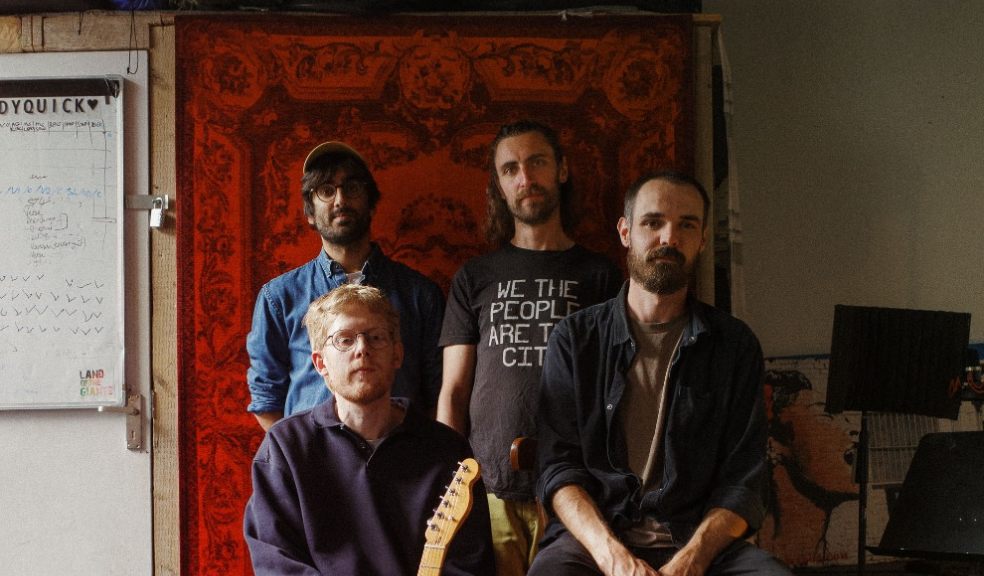 Leo vocals, Tom keys, Norman drums, Jon bass. Image credit: Cal Baker.