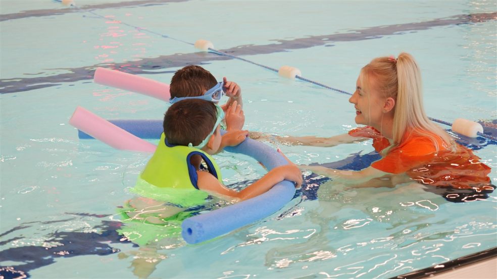 Paige Trump swim teacher. Photo: Exeter City Council.