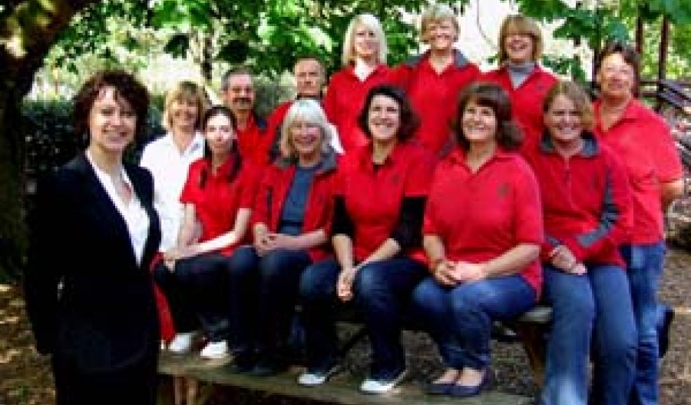 The Paignton Zoo education team