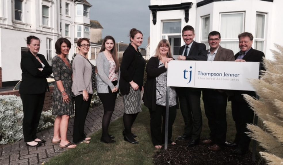 Partners in Payroll team along with the Thompson Jenner LLP Exmouth partners