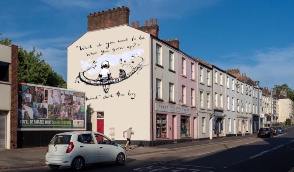 Artist's impression, Exeter Kindness mural