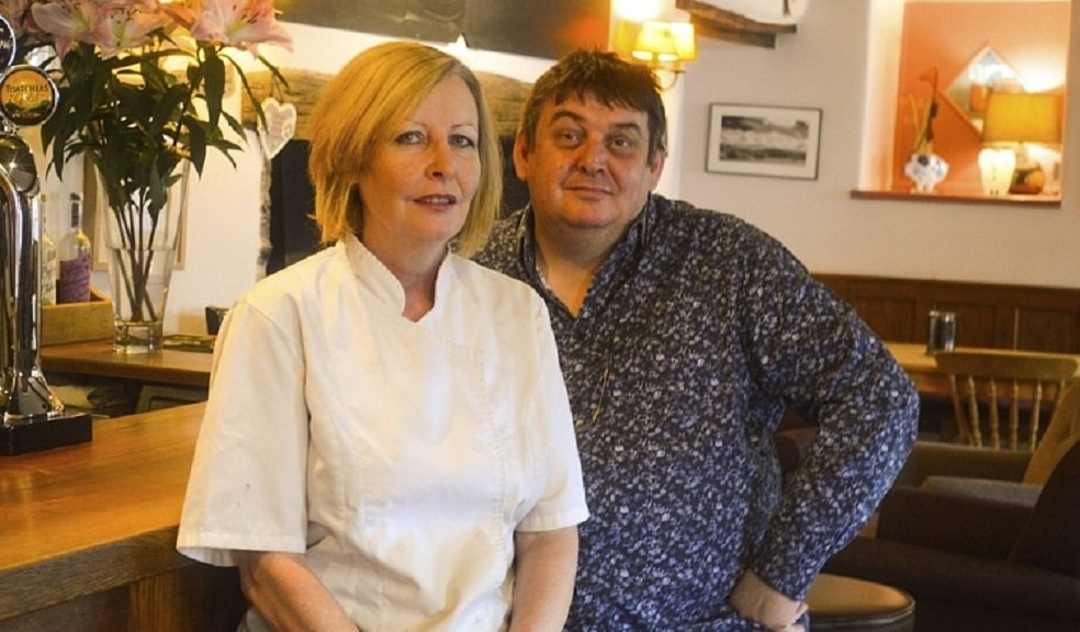 Paul and Donna Berry, Owners of The Swan, which is taking part in the Government’s Eat Out to Help Out scheme.