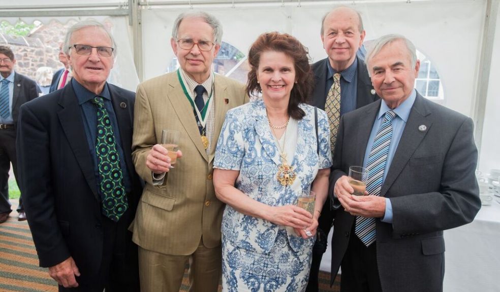 (L-R) David Henson, David Thompson, Lord Mayor, Councillor Cynthia Thompson, Peter Wadham and Alderman John Winterbottom
