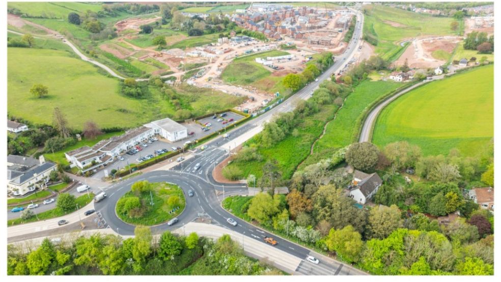Matford roundabout. Photo by Tim Pestridge