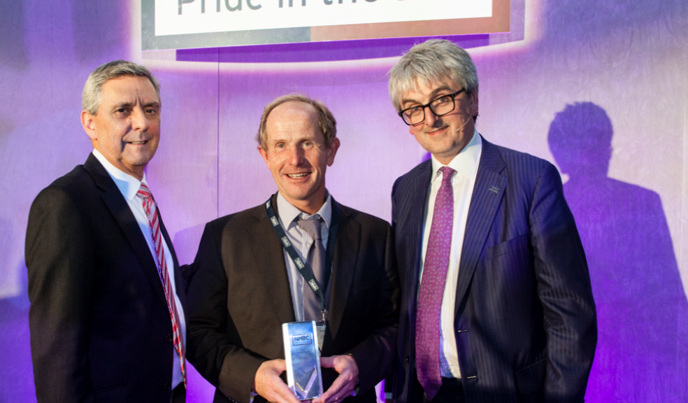 Jim Lyons, Regional director for South West at NHBC/ Steve Walker, award-winning Site Manager – C G Fry & Son / Chris Rash, Commercial Director and Chief Financial Officer – NHBC