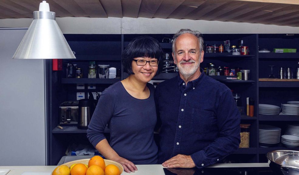 Qiao and Paul in Snark's galley