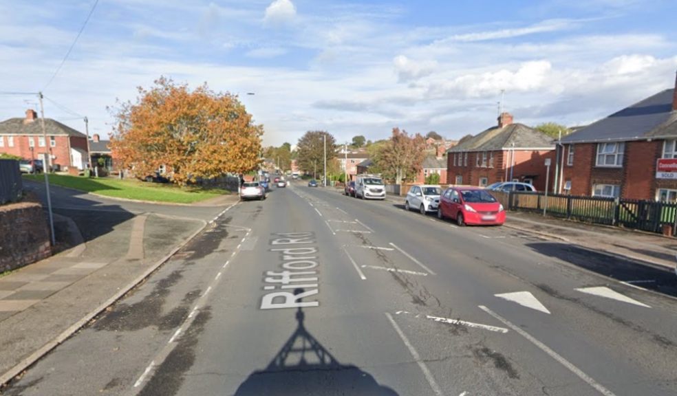 Rifford Road, Exeter. Location of the proposed new cycle route. (Image: Google Maps)