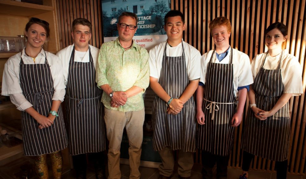 Rising Star finalists sharpen their knives to prepare for culinary battle at River Cottage HQ