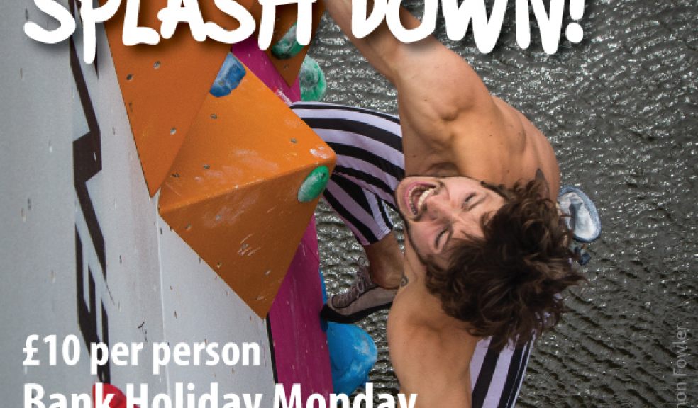 Rock Up Splash Down at Deep Water Solo Exeter
