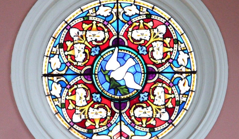 The Rose window of South Street Baptist Church