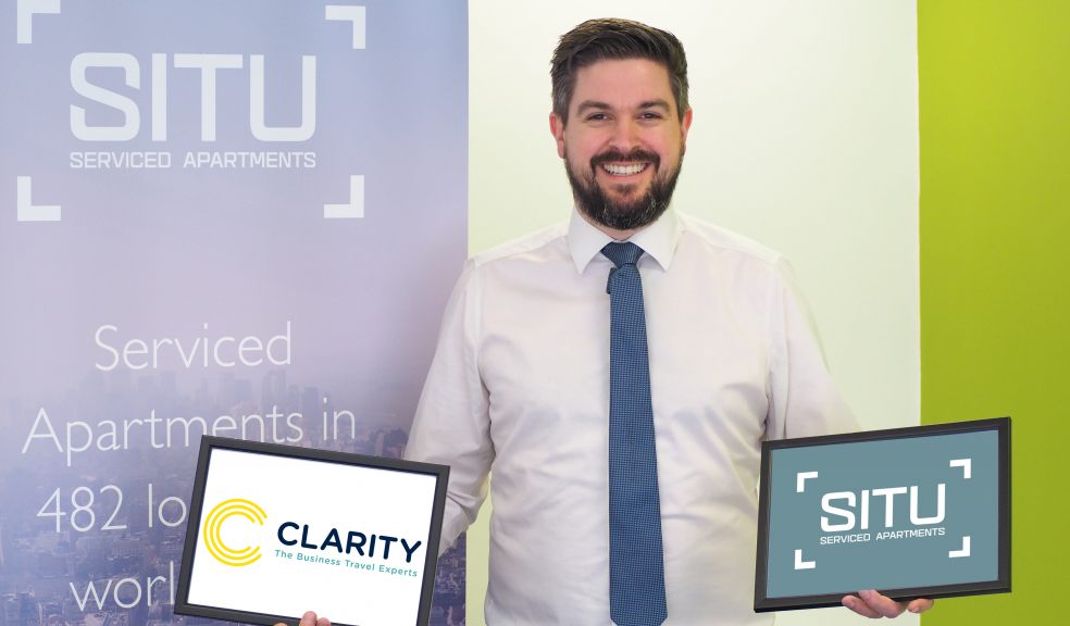 Phil Stapleton, MD of SITU, celebrates Clarity's decision to appoint SITU as preferred partner for its global serviced apartments and corporate accommodation needs