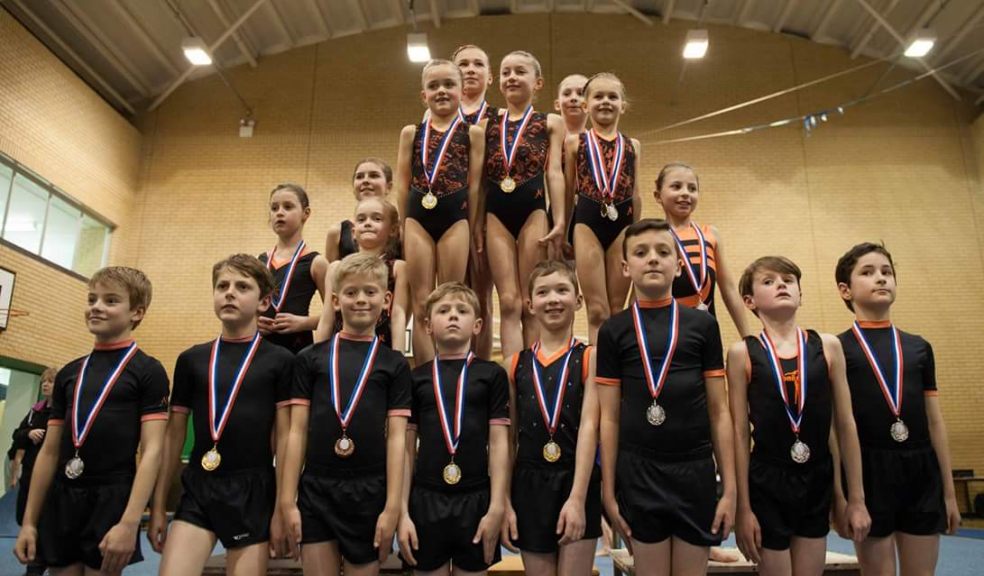 SW Prelims Grade 1 and 2 medalists from Honiton Gymnastics Club