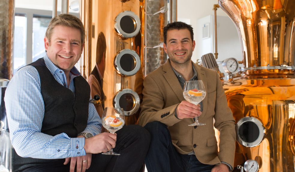 Salcome Gin - Howard Davis (right) & Angus Lugsdin
