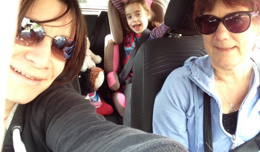 Sarah Awbery and family
