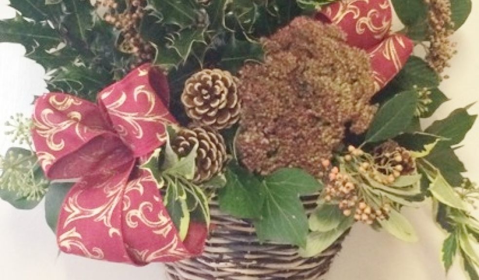 Sarah Pepper Christmas wreath
