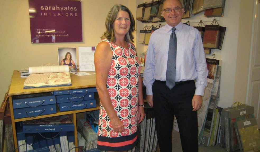 Sarah Yates of Sarah Yates Interiors and Michael Lee of Potburys