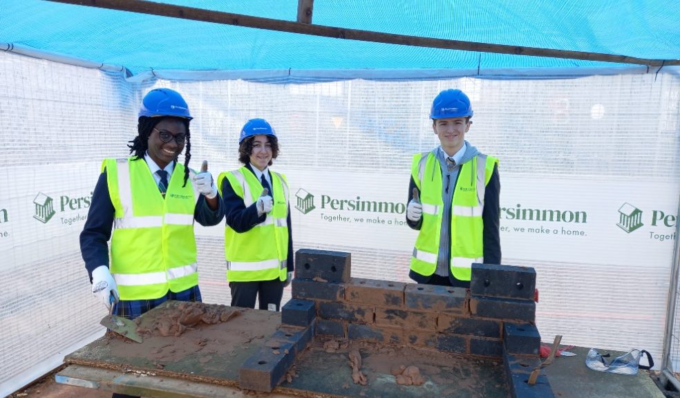 School pupils on site