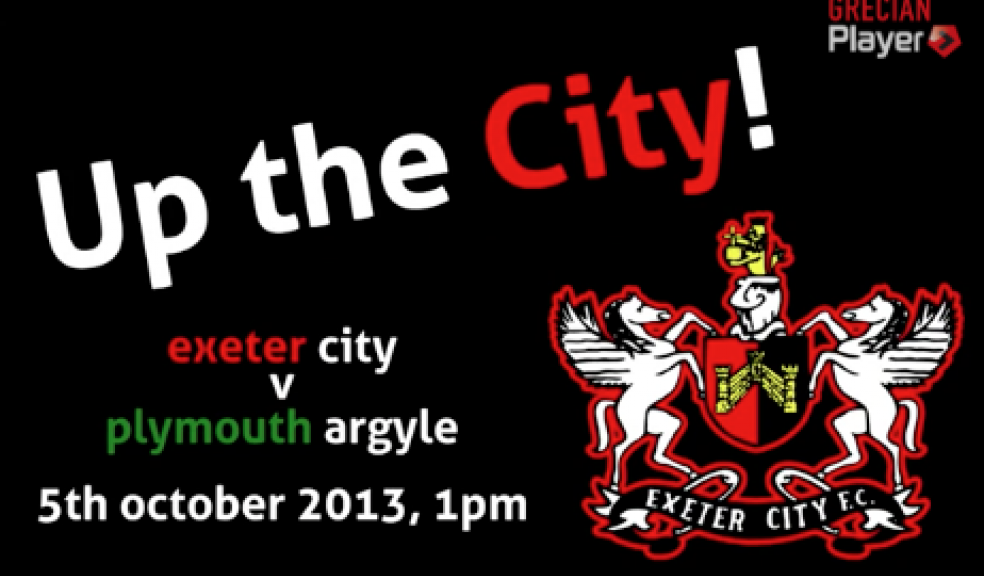 Devon Derby tickets still available to buy at today's Exeter City v Newport game