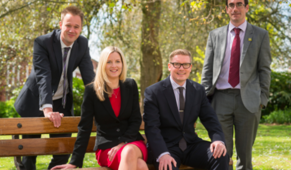Giles Dunning, Charisse Crawford, Mike Davies and David Culshaw.
