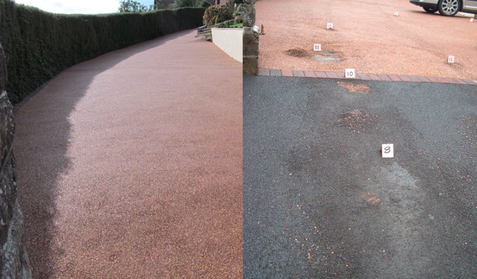 L-R job on completion and then two weeks after