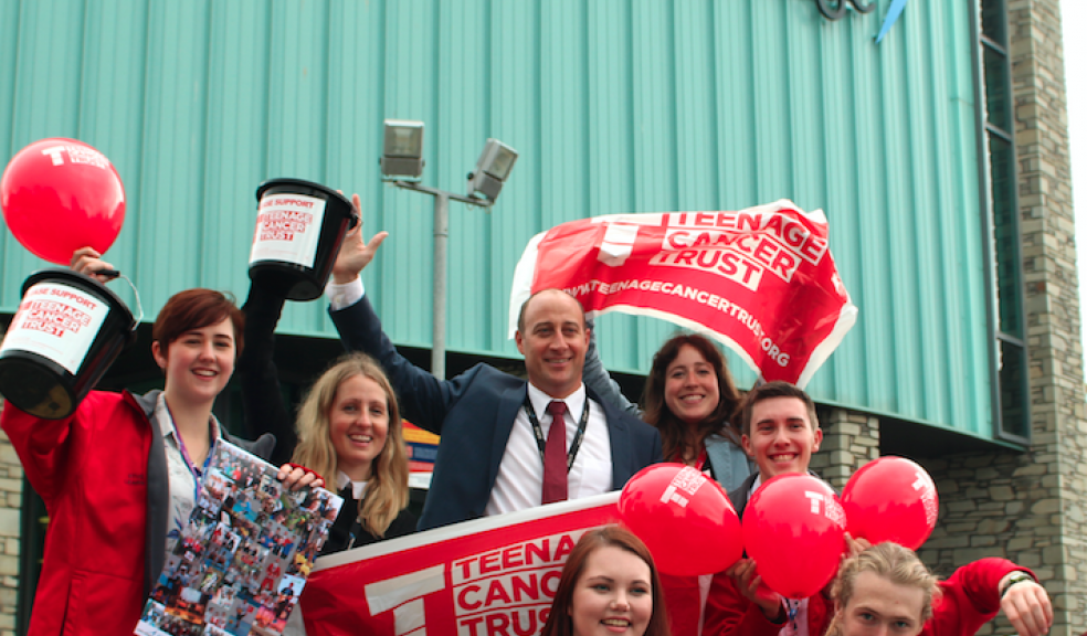 Exceptional fundraising - Exeter College raises more than £13,470.71 for Teenage Cancer Trust – the most ever raised in the South West by a College.